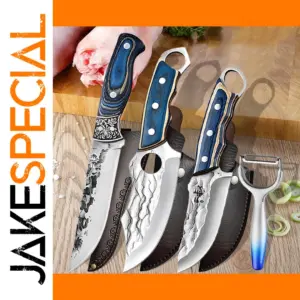 Stainless Steel Boning Cleaver Kitchen Knife