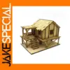 1:72 Wooden Cabin Assembly Model Kit