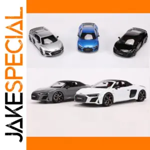 KENGFAI 1:18 R8 Diecast Alloy Sportcar Model