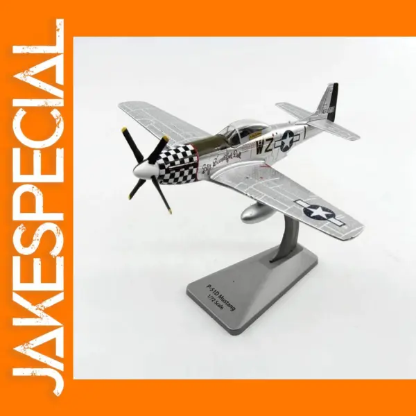 1/72 Scale P-51D Mustang Aircraft Model