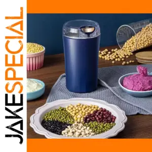 Electric Coffee Grinder with Adjustable Settings
