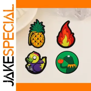 Ugly Cute Skeleton Duck PVC Patches for Clothing