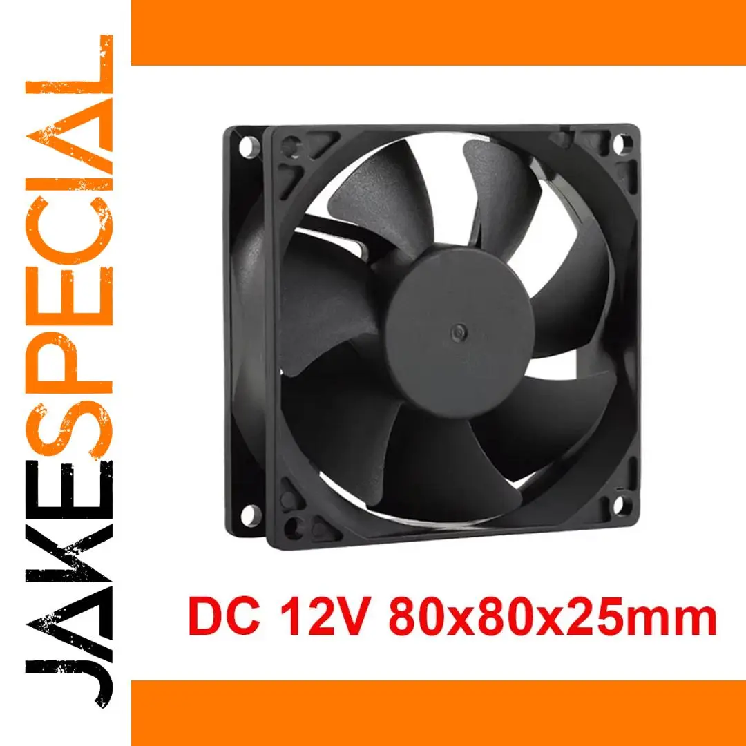 8025 8cm PC Cooling Fan 12V Silent 1 8025 8cm PC Cooling Fan 12V Silent