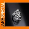 Triskele Adjustable Stainless Steel Ring for Women
