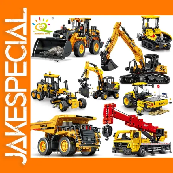 Engineering Truck Building Block Set for Ages 14+