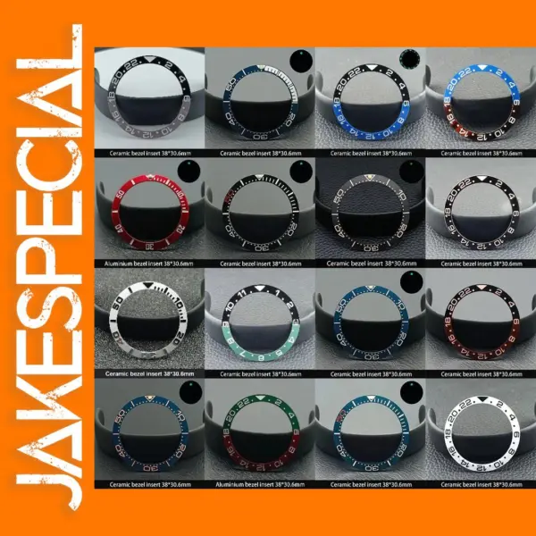Ceramic GMT Bezel Insert for 40mm Watches