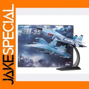 1:48 Scale Diecast SU-35 Fighter Jet Model