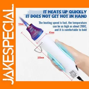220V Heat Gun for Shrink Tubing Crafts