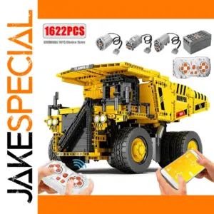 Remote Control Dump Truck Building Set