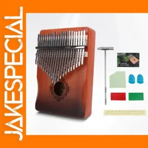 21-Key Portable Kalimba Thumb Piano Set