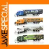 Diecast Container Truck Model Toy for Kids