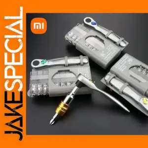 Mini Ratchet Wrench Screwdriver Bit Set