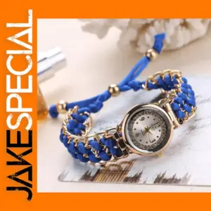 Bohemian Style Woven Quartz Bracelet Watch