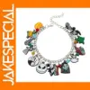 Neo-Gothic Charm Bracelet for All Genders