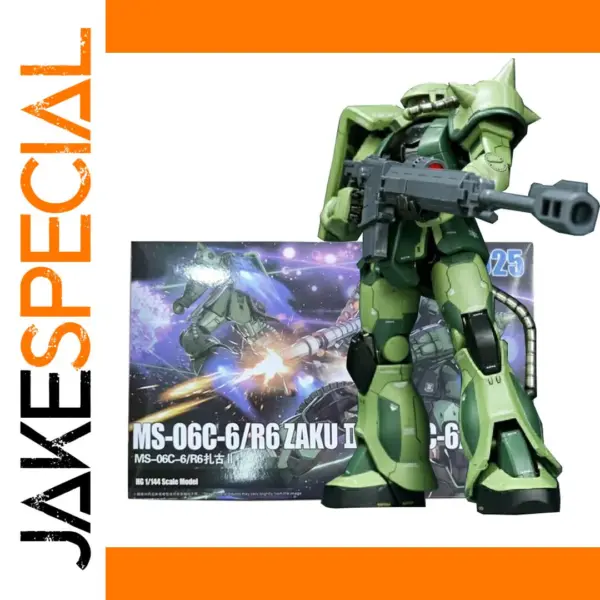1/144 HG MS-06C-6/R6 Zaku II Model Kit