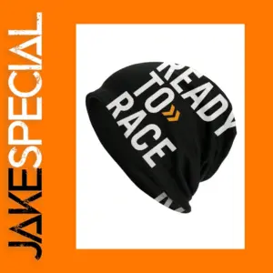 Ready to Race Black Beanie Hat