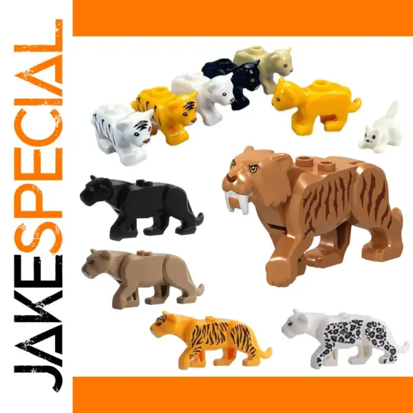 MOC Jungle Beast Building Blocks Set