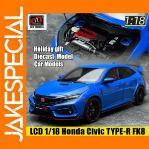 LCD 1/18 Honda Civic Type-R FK8 Diecast Model