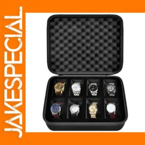 8-Slot Watch Box Organizer for 42mm Watches