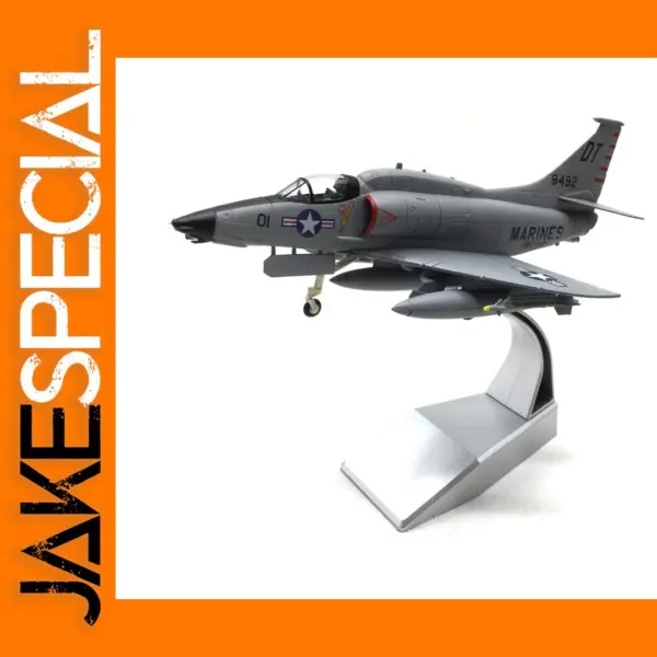 1:72 USMC Skyhawk A-4 Fighter Model Display Stand