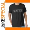 Bitcoin Periodic Table T-Shirt for Men