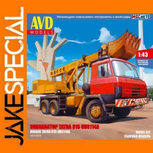1:43 Tatra 815 Excavator Model Kit