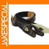 Adjustable Leather Padded Guitar Strap 7cm Wide