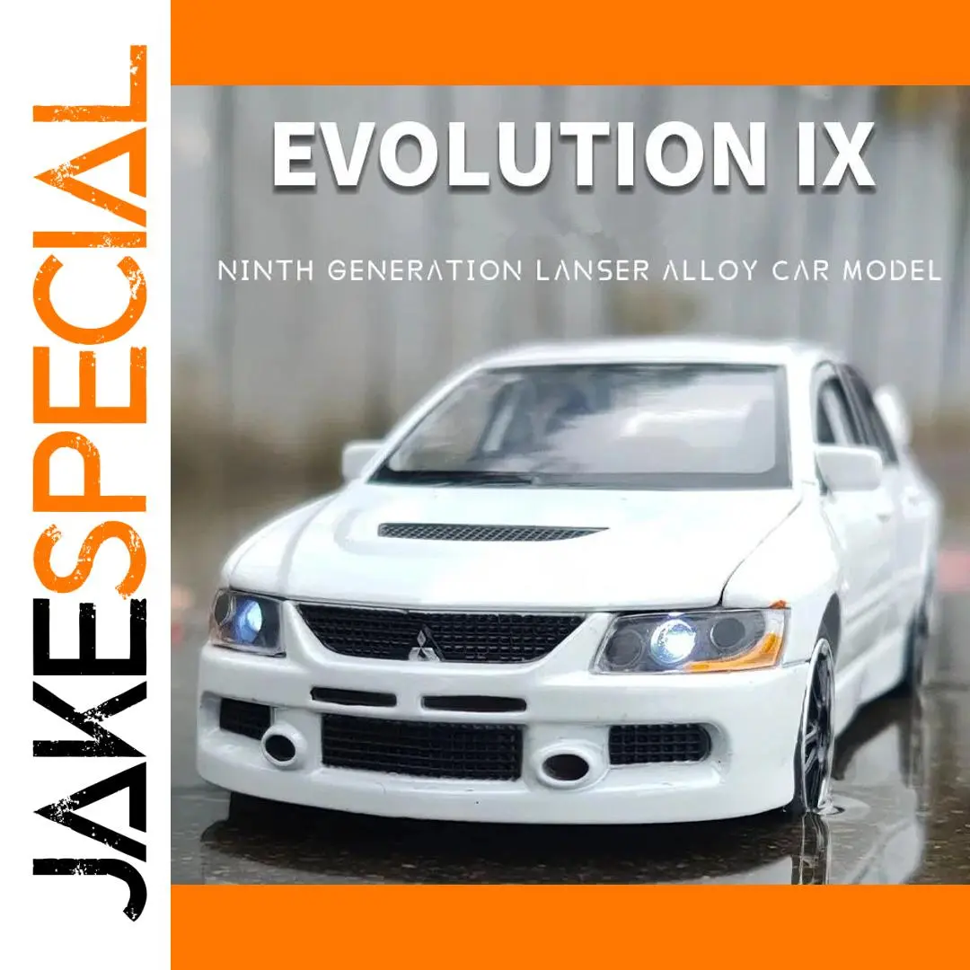 1:32 Mitsubishi Lancer Evolution IX Diecast Car 1 1:32 Mitsubishi Lancer Evolution IX Diecast Car