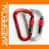 25kN Automatic Locking Carabiner for Climbing