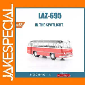 Lviv LAZ-695 Urban Bus Model 1:43 Scale