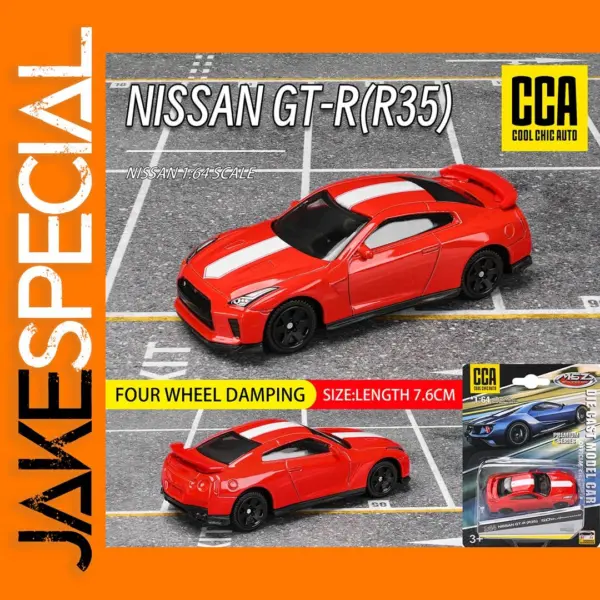 Nissan GT-R (R35) 1:64 Diecast Model Car