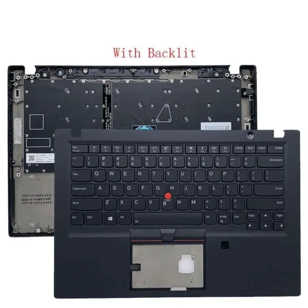 Thinkpad T490S T495S Backlit Keyboard with Palmrest - Image 7
