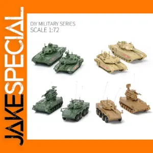 1/72 Scale Military Tank Assembly Kit