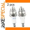 2 Pack CJ8 Spark Plugs for Chainsaws