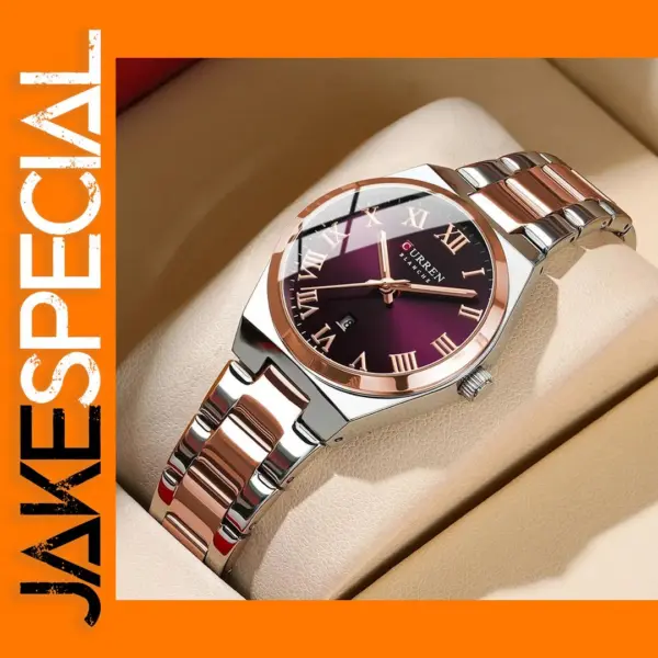 Fashionable Women's Waterproof Stainless Steel Watch