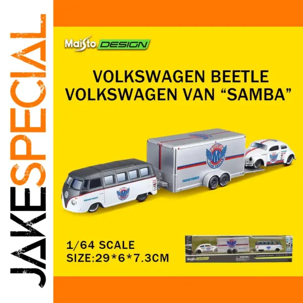 Maisto 1:64 Volkswagen Van Samba Model Set