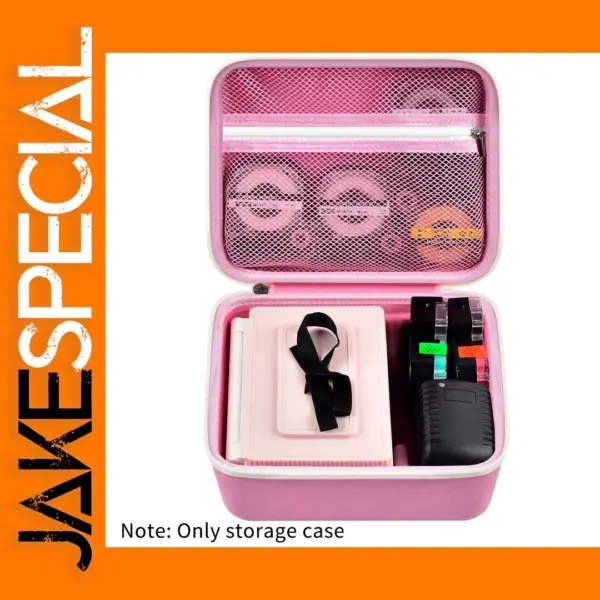 Pink Storage Bag for King Jim SR-GR 1 Printer