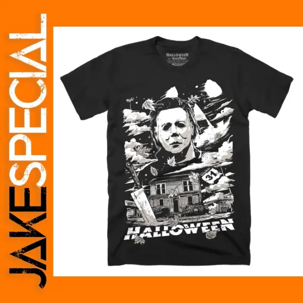 Glow in the Dark Halloween T-Shirt for Men