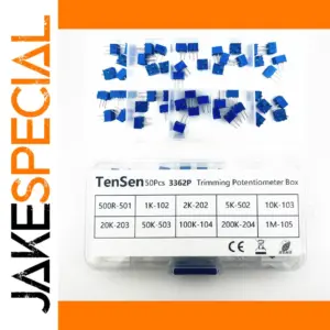 50pcs 3362P Multiturn Trimmer Potentiometer Kit