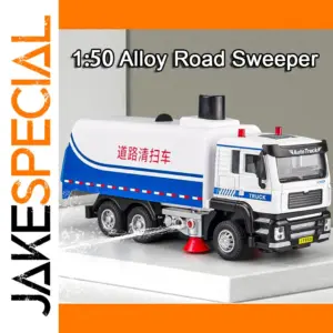 1:50 Scale Alloy Model Road Sweeper Car