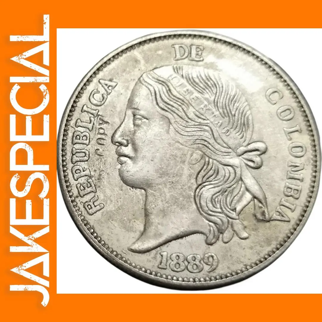 Vintage 1889 Colombia Replica Portrait 1 Vintage 1889 Colombia Replica Portrait