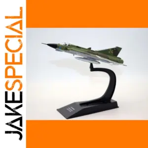 1/100 Scale J35F Draken Fighter Model Aircraft