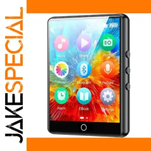32GB Touch Screen Bluetooth MP3 Player with Radio