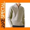 Men's Casual Turtleneck Sweater for Autumn