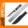 Outdoor Stainless Steel Fixed Blade Knife with Sheath