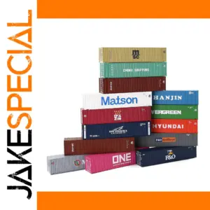 N Scale 45ft Shipping Containers with Magnets