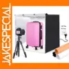 Portable 80W Photography Studio Kit with Backdrops