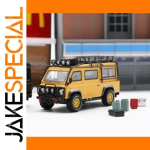 1:64 Diecast Land Rover Defender Gulf Model Toy Collection