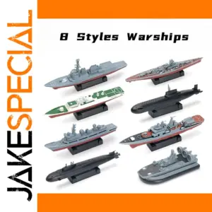 4D Warship Assembly Model Set 50 Pieces