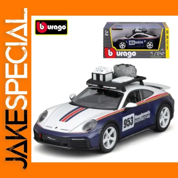 Bburago 1:24 Porsche 911 Dakar Diecast Model